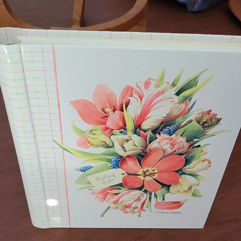 Hallmark Plaid Design Card
